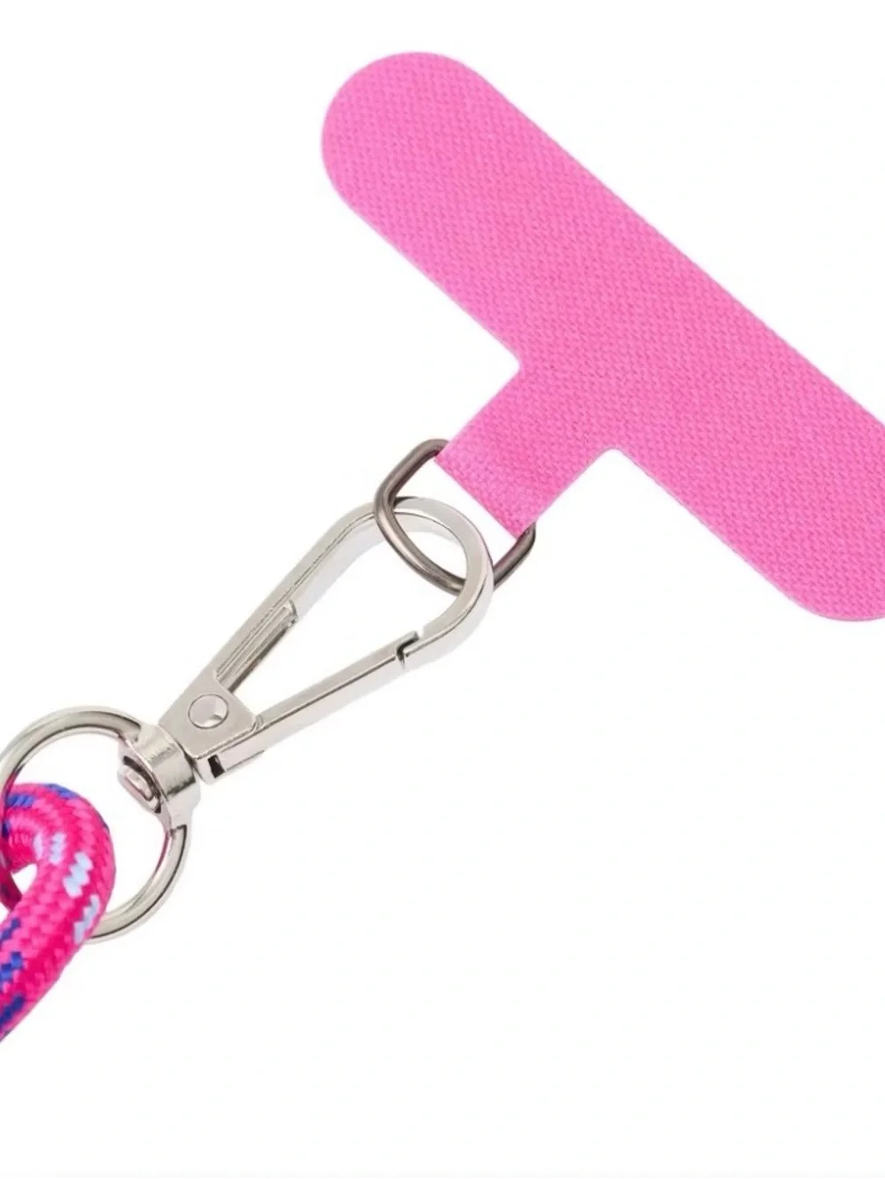Custard London Pink Purple Rope Phone Lanyard Wristlet Strap New